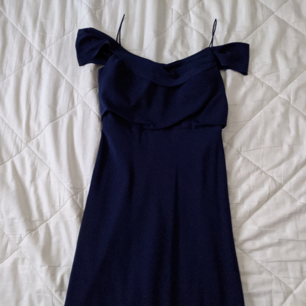 BHLDN Jenny Yoo Sabine Navy - Picture 2 of 5